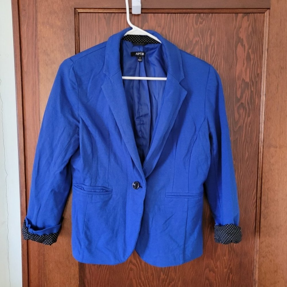 ROYAL BLUE BLAZER